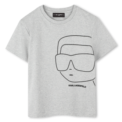 Tシャツ・カットソー KARL LAGERFELD Men Tops 70507051190010 White Karl Lagerfeld Ikon-patch T-shirt | White | FARFETCH JO