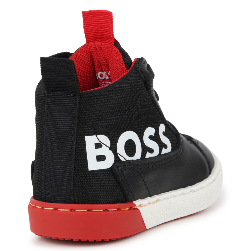 Velcro Lace-Up Sneakers BOSS 
                        BOY