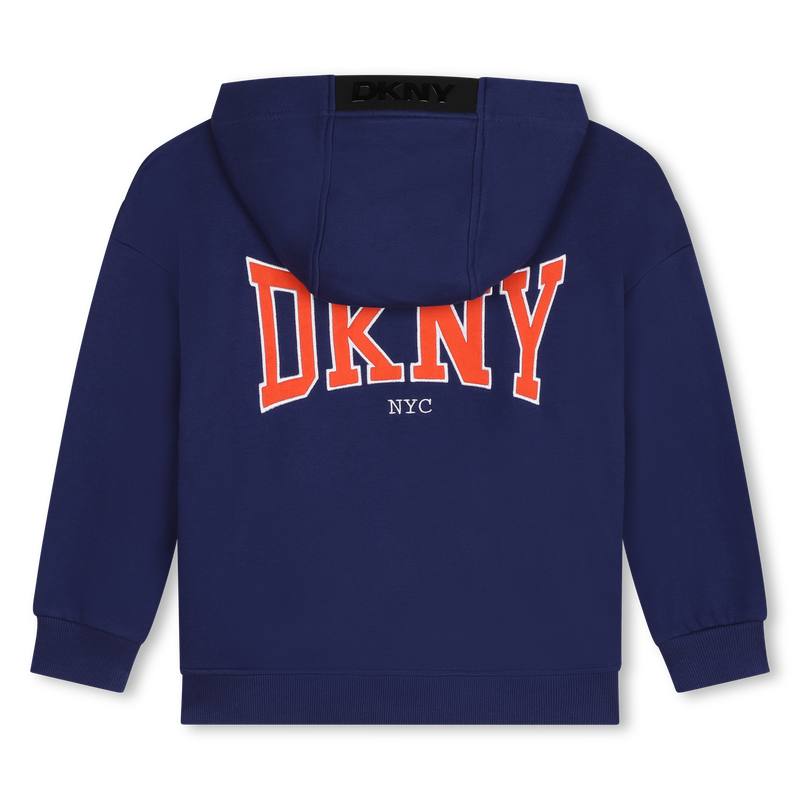 Zip-Up Hooded Sweatshirt DKNY 
                        BOY