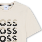 Short-sleeved cotton T-shirt BOSS 
                    BOY