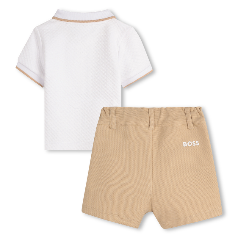 Polo shirt and shorts set BOSS 
                        BOY