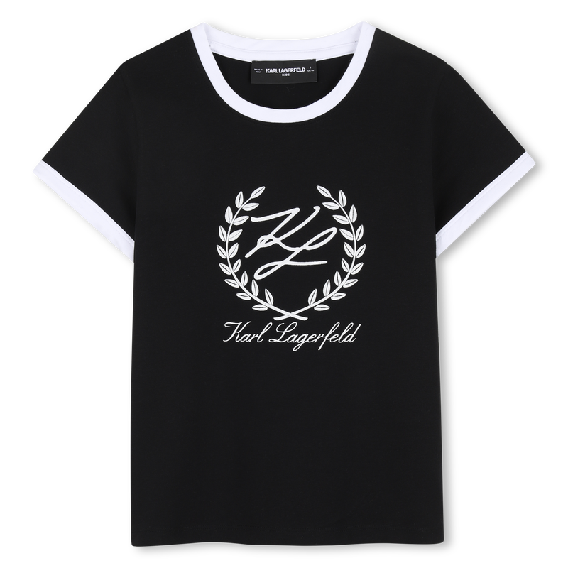 Short-Sleeved T-Shirt KARL LAGERFELD KIDS 
                        GIRL