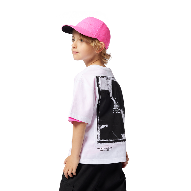 Adjustable cotton baseball cap MARC JACOBS 
                        GIRL