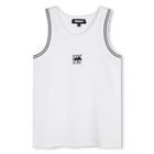 Ribbed embroidered tank top DKNY 
                    GIRL