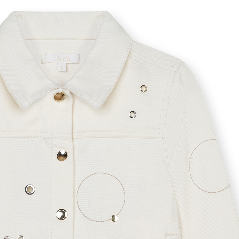 Cotton twill jacket CHLOE 
                    GIRL