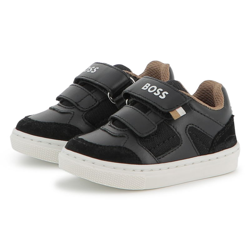 Sneakers with hook-and-loop fastener BOSS 
                    BOY