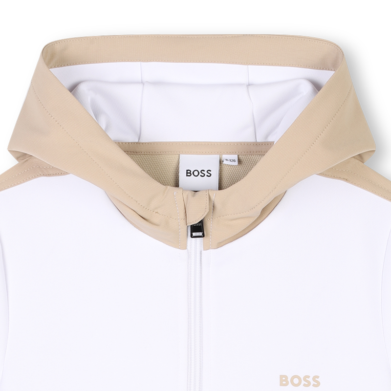 Bimaterial Sweatshirt BOSS 
                        BOY