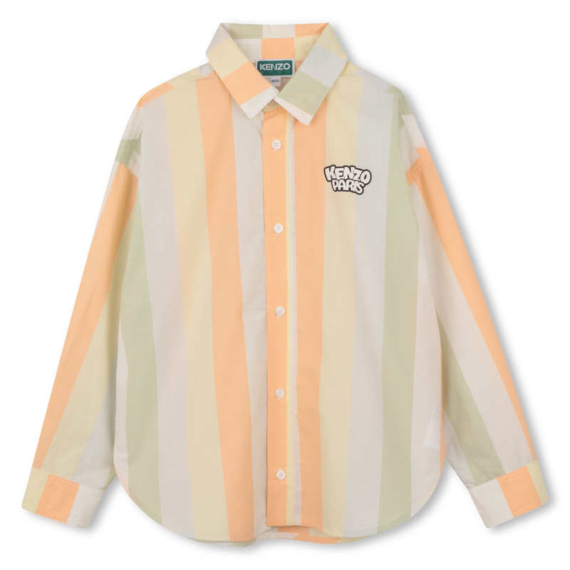 Striped Long-Sleeved Shirt KENZO KIDS 
                        BOY