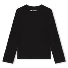 Karl-And-Choupette Graphic Tee KARL LAGERFELD KIDS 
                    GIRL