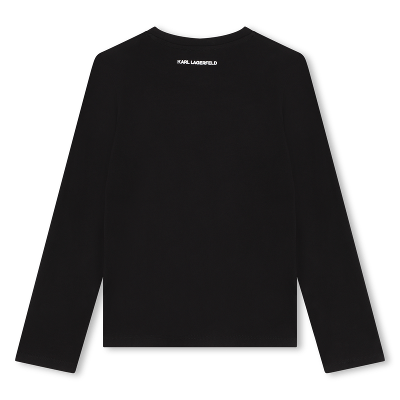 Karl-And-Choupette Graphic Tee KARL LAGERFELD KIDS 
                        GIRL