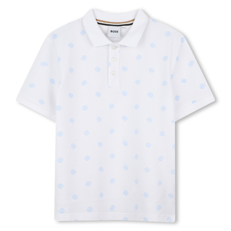 Printed Polo BOSS 
                        BOY