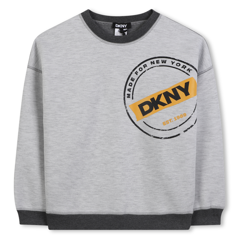 Reversible sweatshirt DKNY 
                        BOY