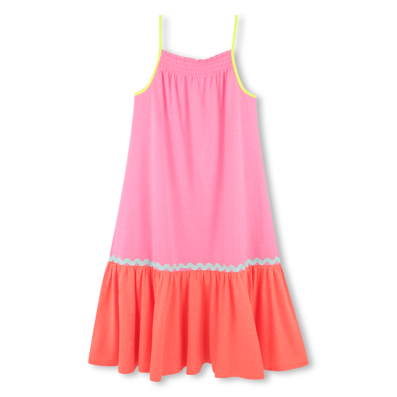 Long two-tone dress BILLIEBLUSH 
                        GIRL
