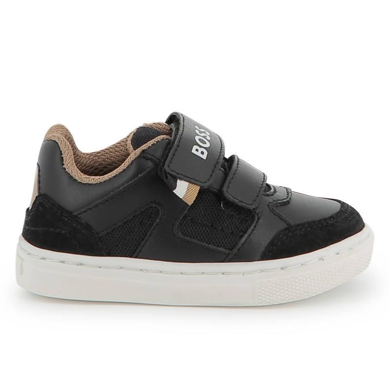 Sneakers with hook-and-loop fastener BOSS 
                        BOY