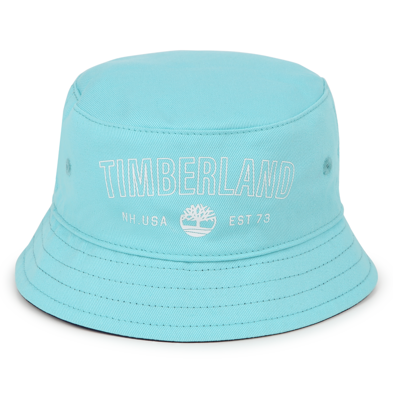 Reversible Cotton Bucket Hat TIMBERLAND 
                    BOY