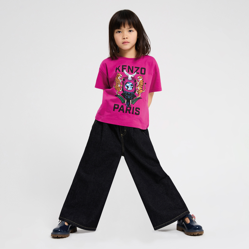 Short-Sleeved T-Shirt KENZO KIDS 
                        GIRL
