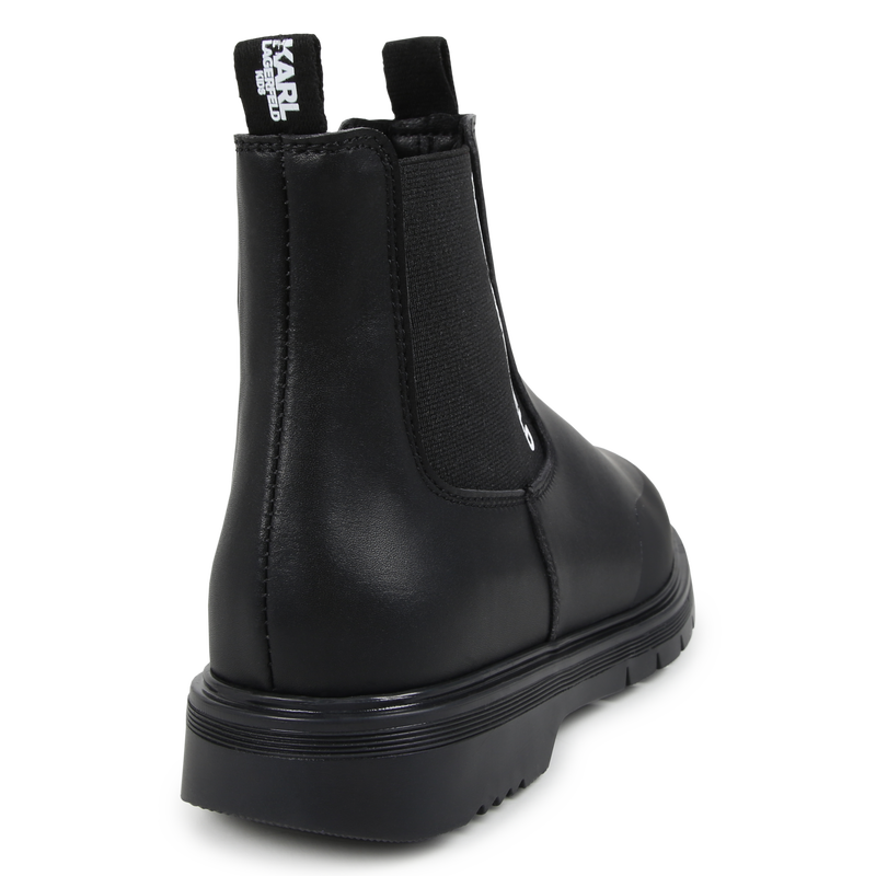 Textile Ankle Boots KARL LAGERFELD KIDS 
                    UNISEX