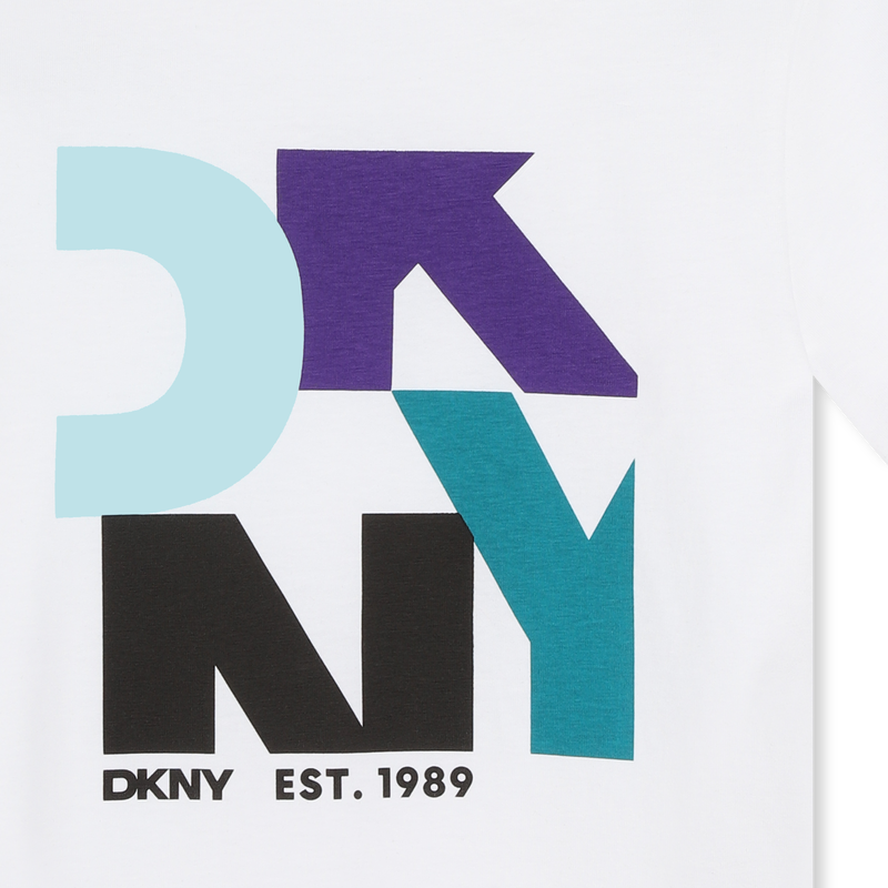 Short-Sleeved Cotton T-Shirt DKNY 
                        BOY