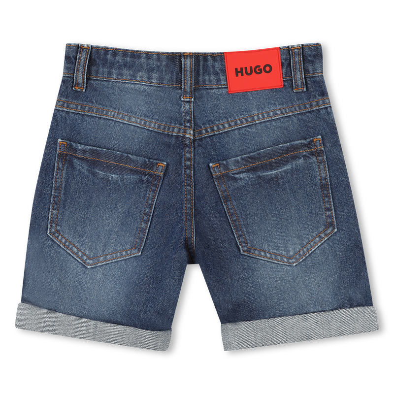5-pocket denim Bermuda shorts HUGO 
                        BOY
