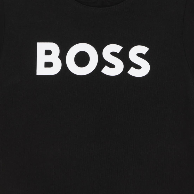 Cotton short-sleeved T-shirt BOSS 
                    BOY