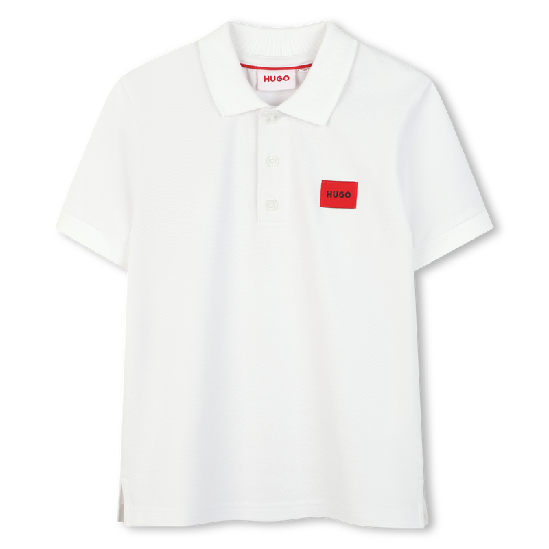 SHORT-SLEEVED POLO SHIRT HUGO 
                        BOY