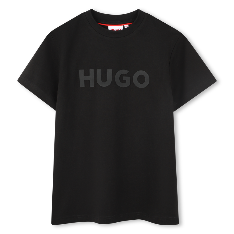 Short-sleeved cotton T-shirt HUGO 
                    BOY