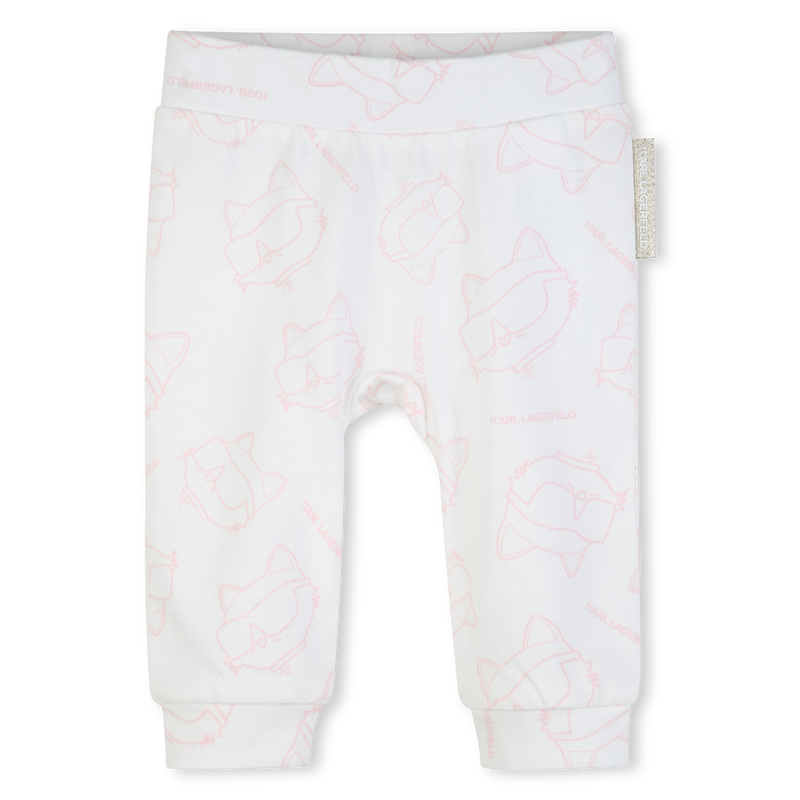 Soft Jersey Outfit Set KARL LAGERFELD KIDS 
                        GIRL