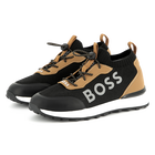 Elasticated lace sneakers BOSS 
                    BOY