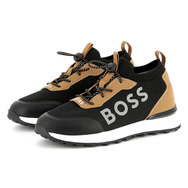 Elasticated lace sneakers BOSS 
                        BOY
