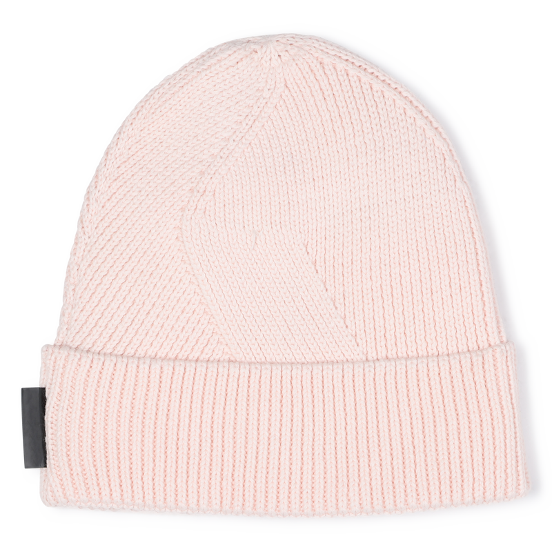 Knitted beanie KARL LAGERFELD KIDS 
                    GIRL
