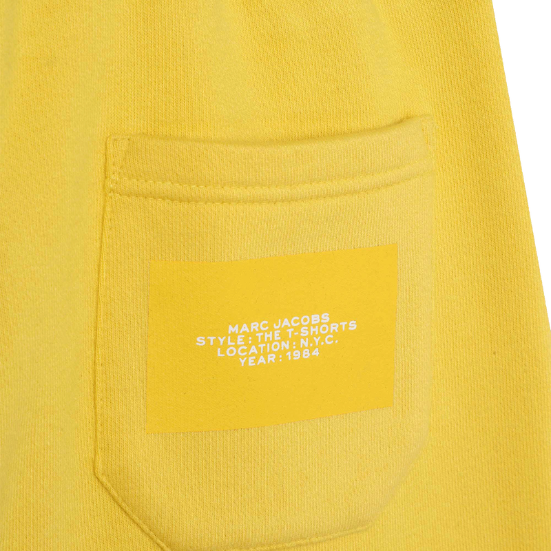 Cotton-rich Bermuda shorts MARC JACOBS 
                    UNISEX