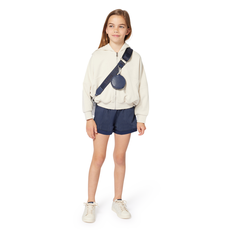 Hooded Cardigan BOSS 
                        GIRL