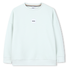 Fleece Sweatshirt, SPROUT GREEN, hi-res