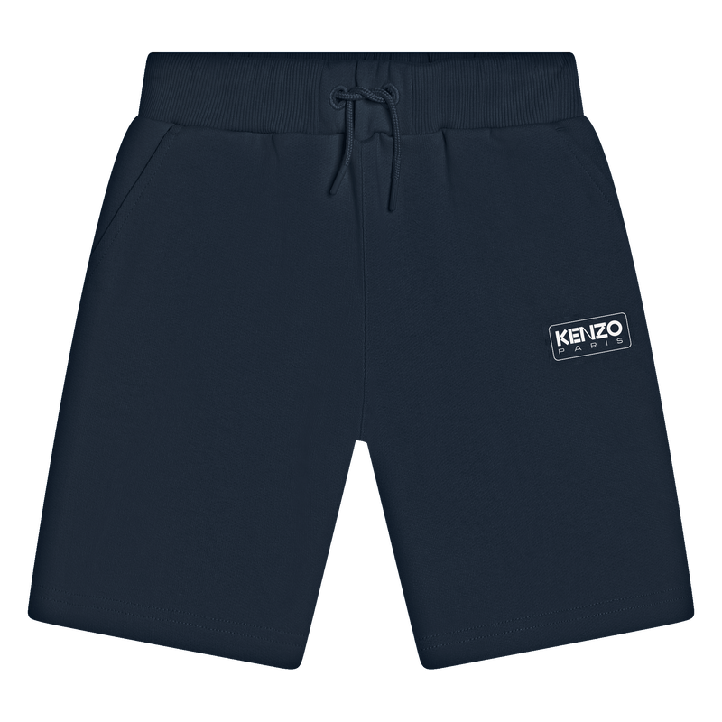 Kenzo Kids boys Navy Blue Logo Shorts