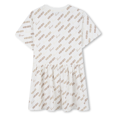 Printed Dress KENZO KIDS GIRL