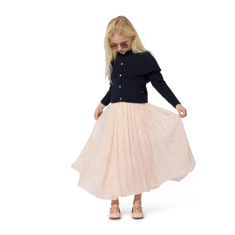 Knit cape cardigan CHLOE 
                        GIRL