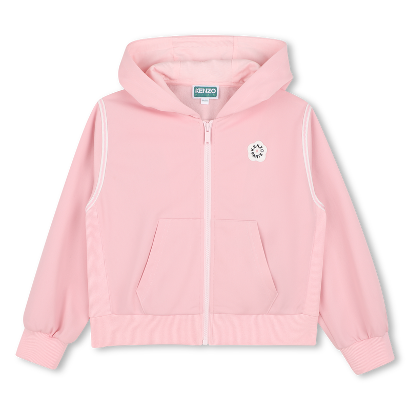 Hooded cardigan KENZO KIDS 
                        GIRL