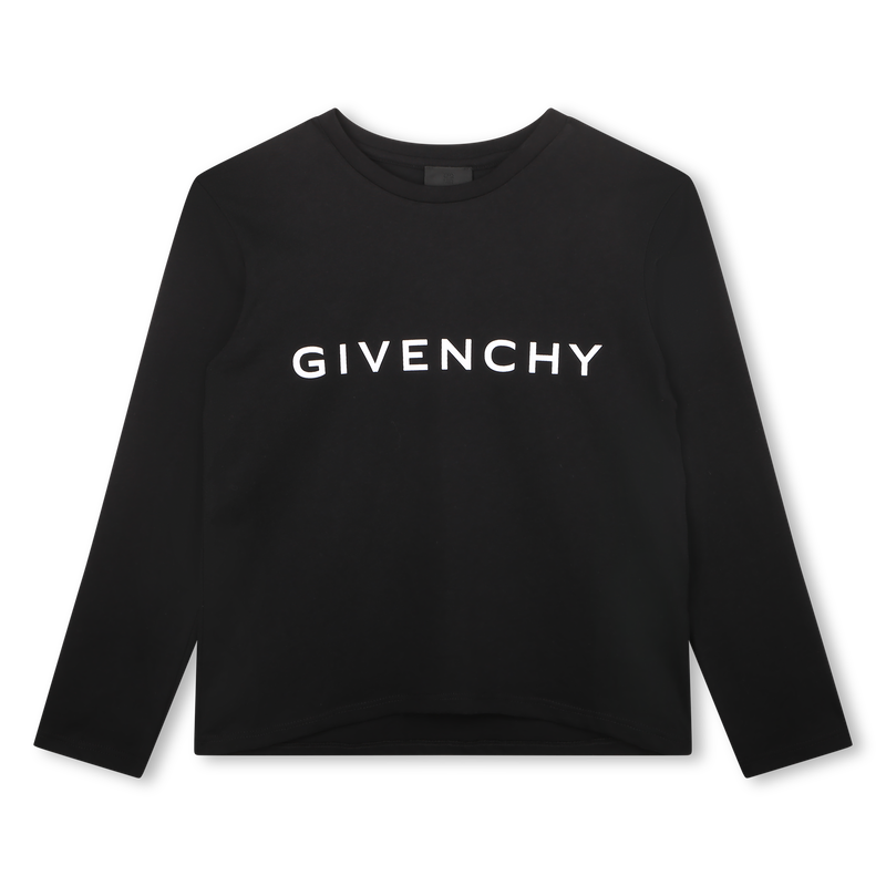 Long-sleeved logo T-shirt GIVENCHY 
                    GIRL