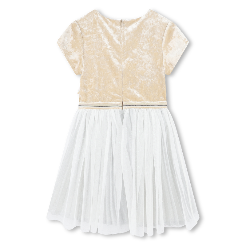 Velvet-Tulle Dress BILLIEBLUSH 
                        GIRL