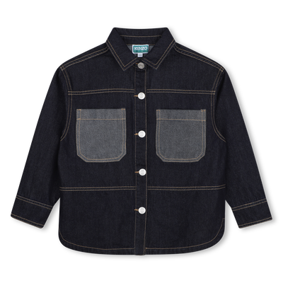Denim shirt KENZO KIDS BOY