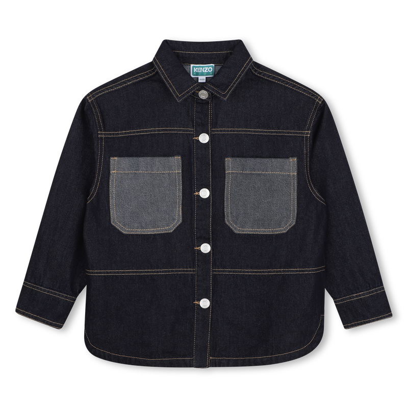Denim shirt KENZO KIDS 
                        BOY