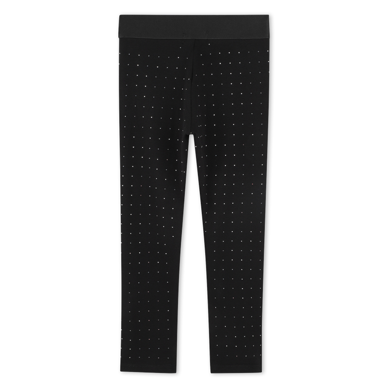Plain leggings with diamant&eacute;s MARC JACOBS 
                        GIRL