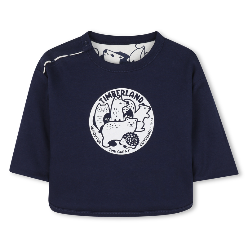 Snap T-shirt and pants TIMBERLAND 
                    BOY
