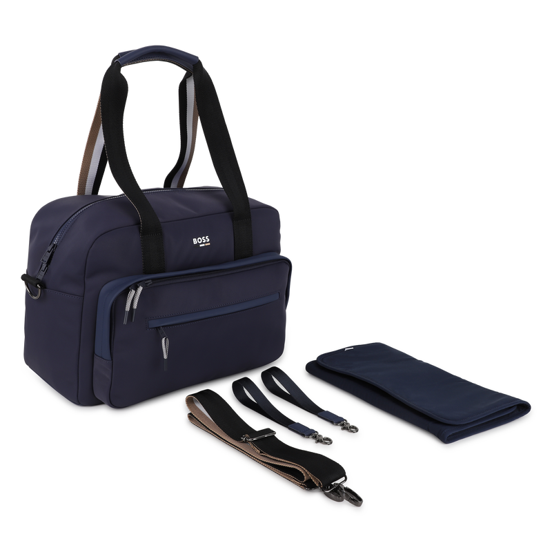 Zippered diaper bag BOSS 
                        UNISEX