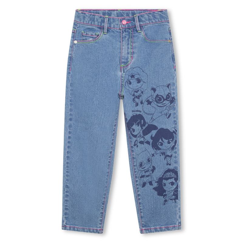 Dc comics print jeans BILLIEBLUSH 
                    GIRL