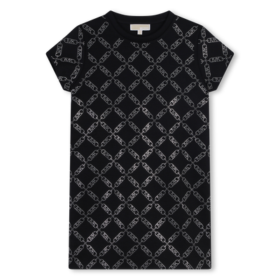 Studded Short-Sleeved Dress MICHAEL KORS GIRL