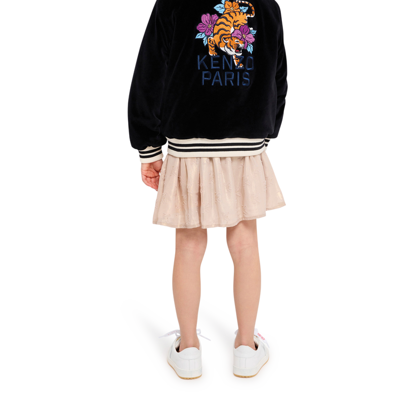 Lam&eacute; Jacquard Skirt KENZO KIDS 
                        GIRL