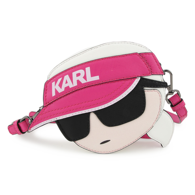 Adjustable zipped handbag KARL LAGERFELD KIDS GIRL