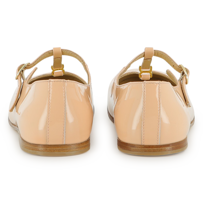 Cowhide ballerinas CHLOE 
                    GIRL