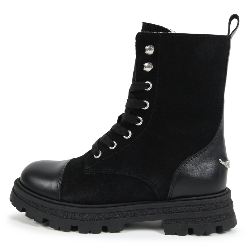 Lace-Up Leather Boots ZADIG & VOLTAIRE 
                    GIRL